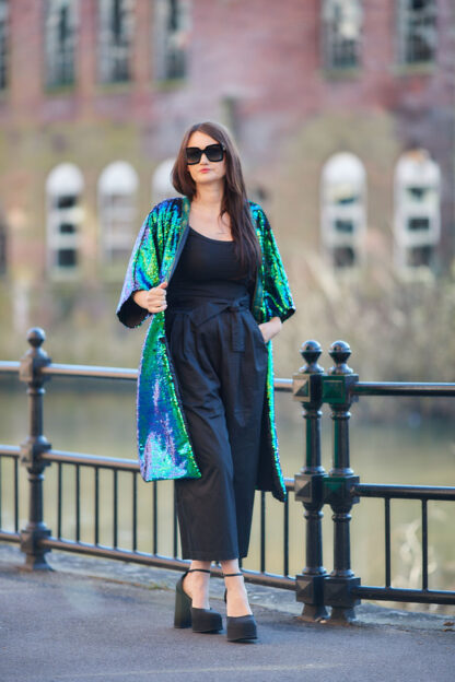 Celina Golec - Emerald Dragonfly Coat