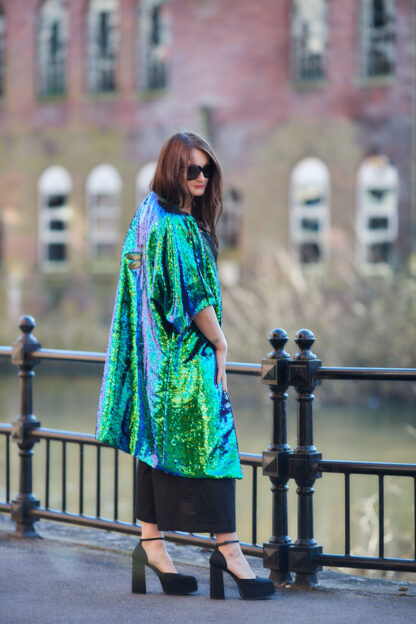 Celina Golec - Emerald Dragonfly Coat